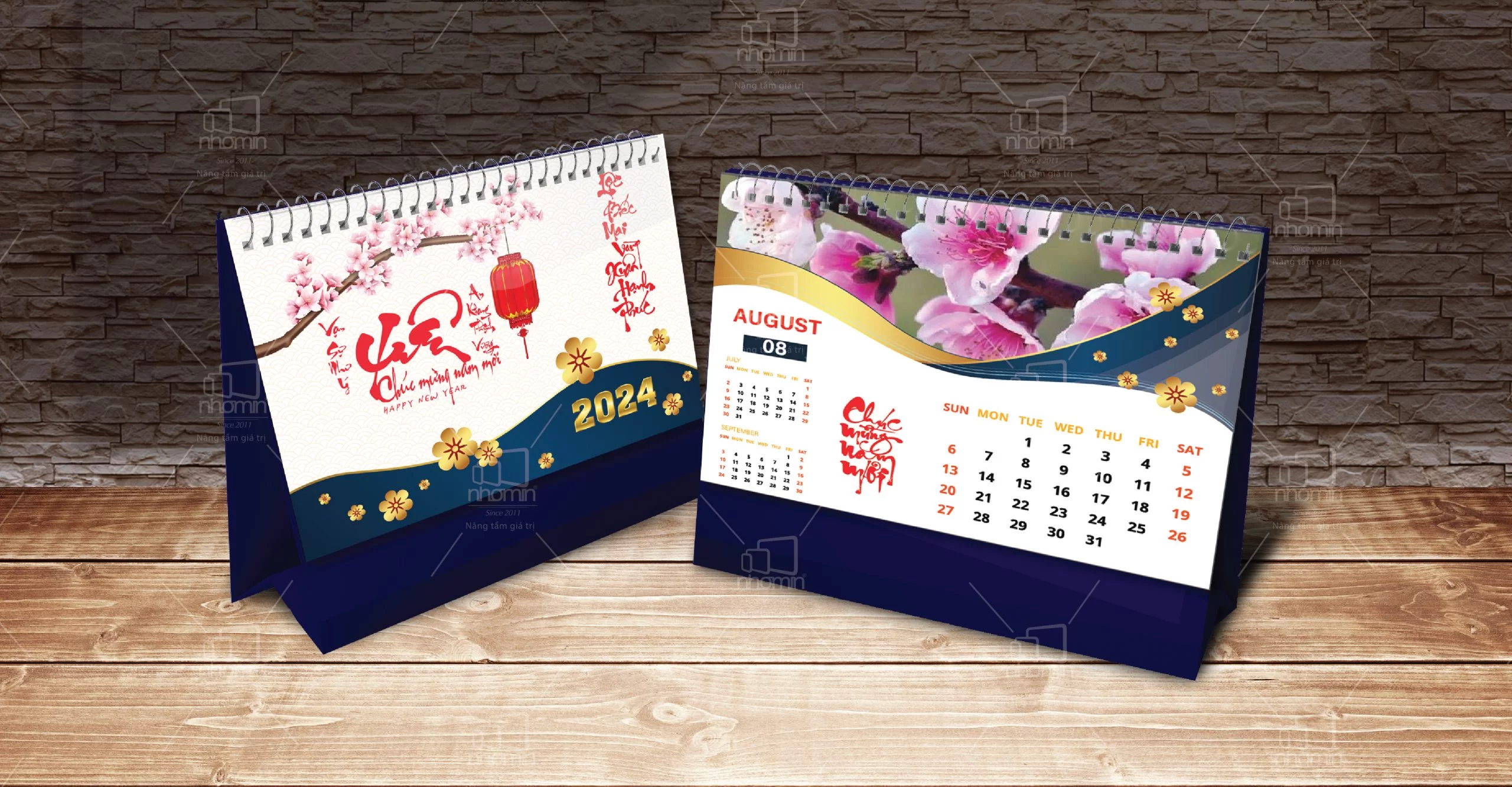 Lịch Để Bàn 2026 In Theo Yêu Cầu – Giải Pháp Quà Tặng Doanh Nghiệp Hiệu Quả